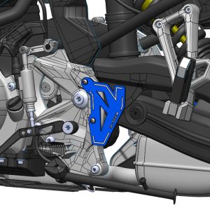 Thumbnail 2 - Coppia di protezioni paratacco in alluminio per BMW