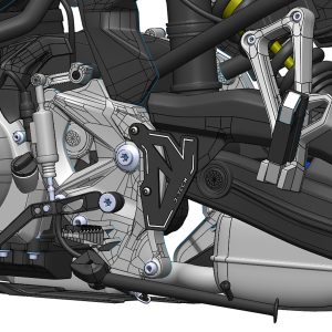 Thumbnail 2 - Coppia di protezioni paratacco in alluminio per BMW