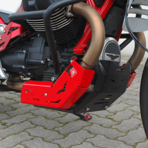 Protezione motore coppia fianchetti laterali per Moto Guzzi