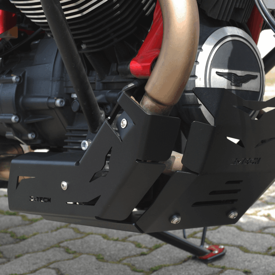 Image 3 - Protezione motore coppia fianchetti laterali per Moto Guzzi