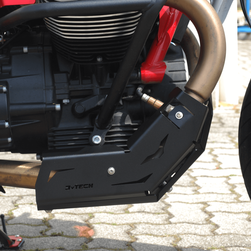 Protezione motore coppia fianchetti laterali per Moto guzzi - immagine 2