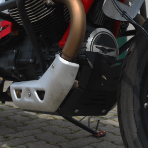 Thumbnail 2 - Protezione motore coppa centrale per Moto Guzzi