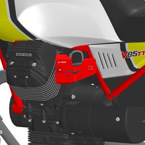 Thumbnail 2 - Pair of throttle body guards in anodized aluminum