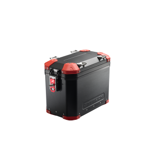 Thumbnail 1 - Straight suitcase model-x 39 lt with red corners