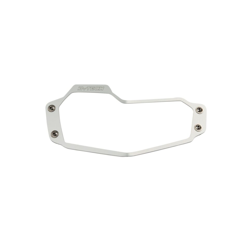 Image 1 - Headlight mask protection in black aluminum and quick release polycarbonate for bmw