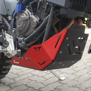 Thumbnail 2 - Black painted aluminum sump guard and side panels for Yamaha