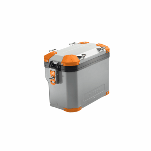 Discharge case model-x 32 lt orange corners